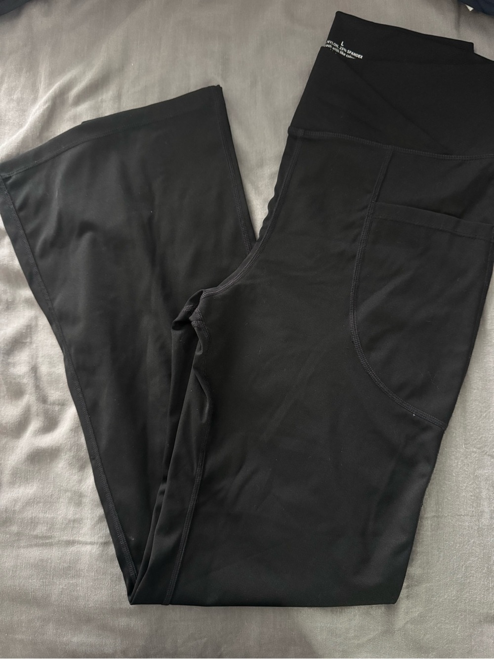 Women’s Black Flare Yoga Pants